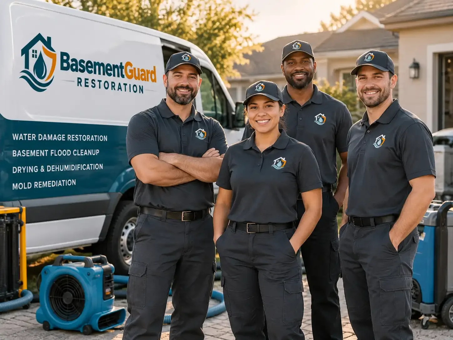 Basement Water Damage Restoration company in Perkinston, MS